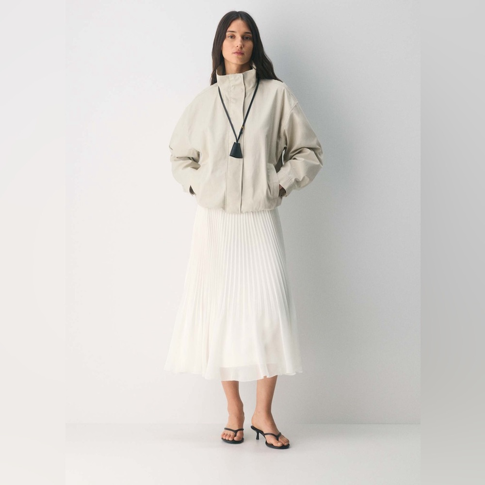 Artizia A-Line Pleated Skirt